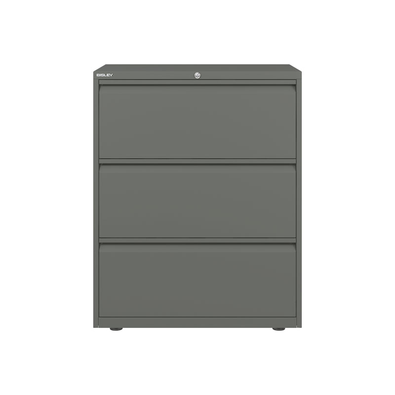 Bisley 800mm Wide Essentials 3 Drawer Side Filing Cabinet