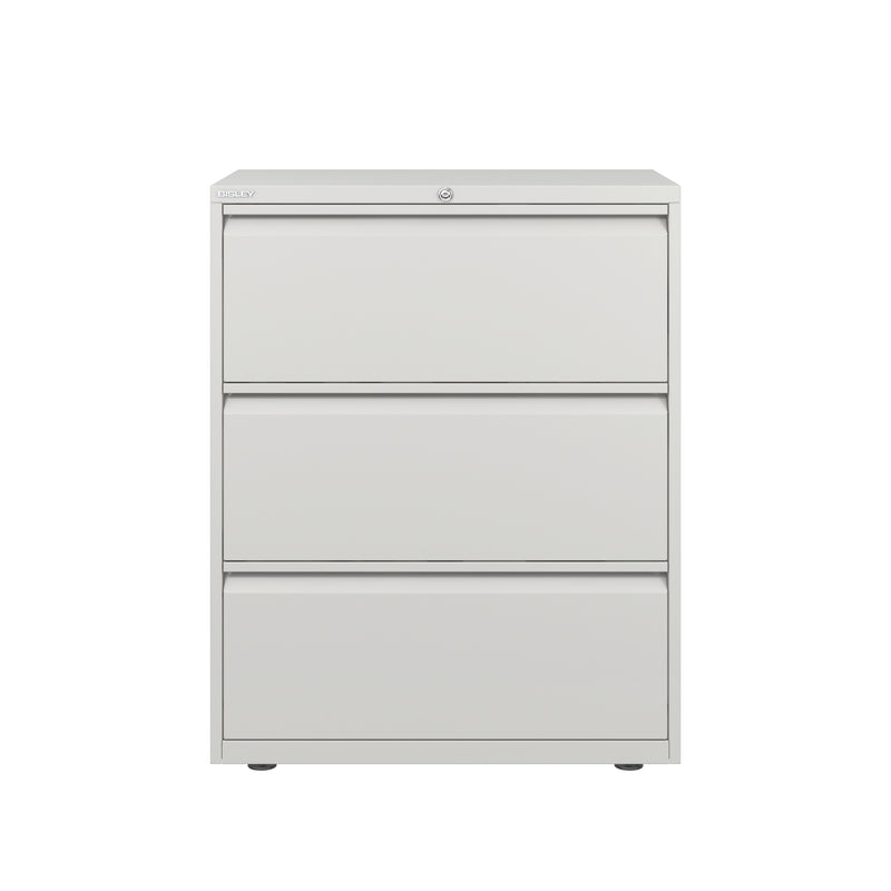 Bisley 800mm Wide Essentials 3 Drawer Side Filing Cabinet