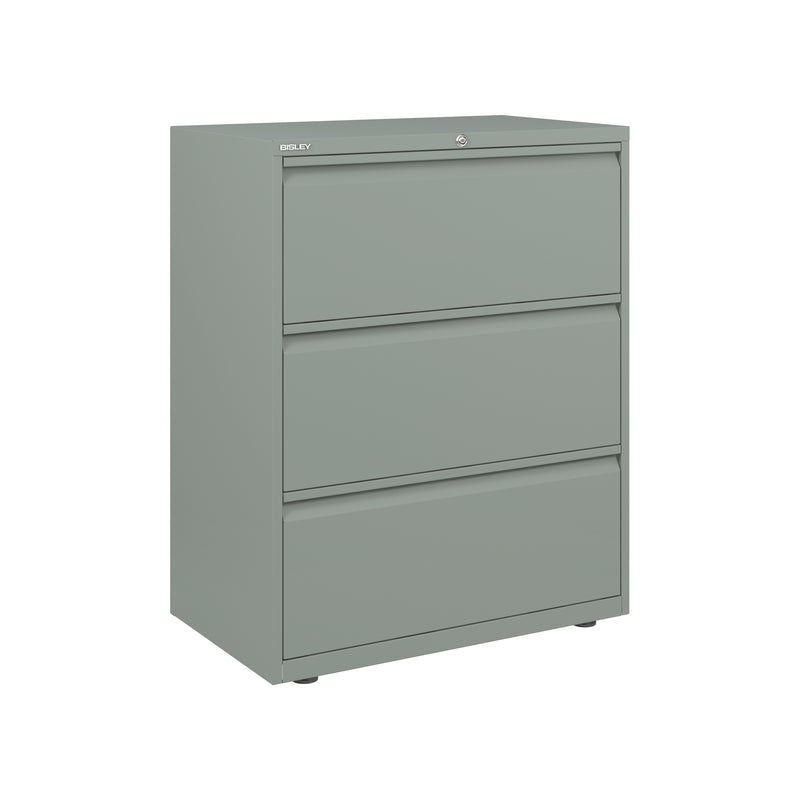 Bisley 800mm Wide Essentials 3 Drawer Side Filing Cabinet