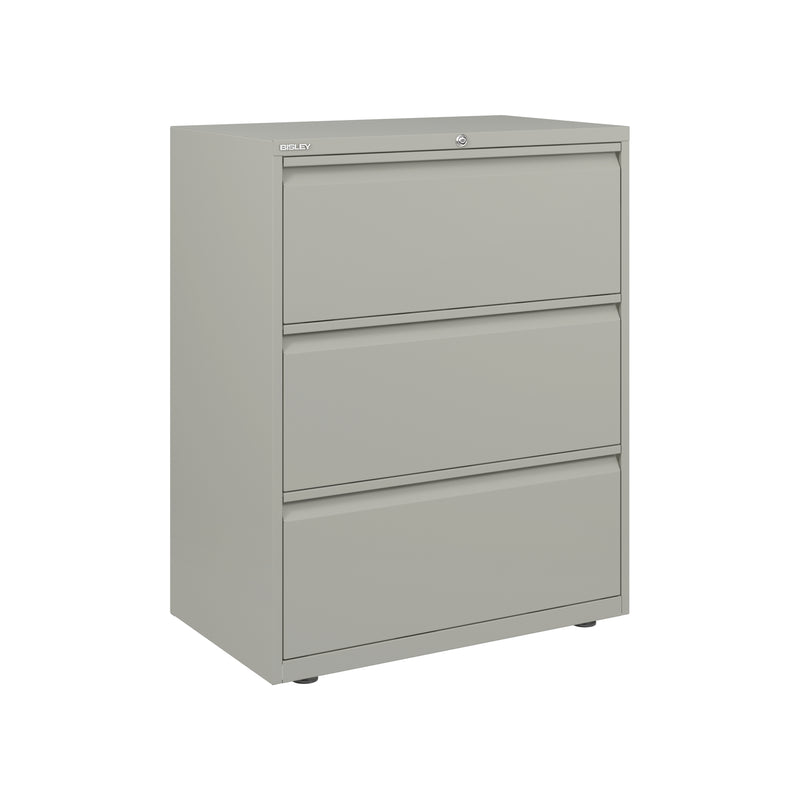 Bisley 800mm Wide Essentials 3 Drawer Side Filing Cabinet