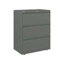 Bisley 800mm Wide Essentials 3 Drawer Side Filing Cabinet - NWOF
