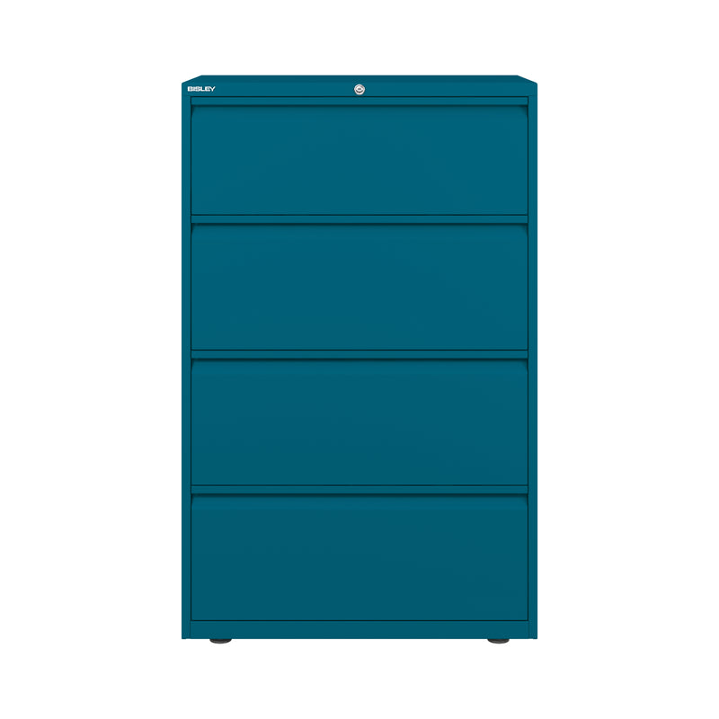 Bisley 800mm Wide Essentials 4 Drawer Side Filing Cabinet