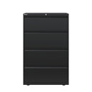 Bisley 800mm Wide Essentials 4 Drawer Side Filing Cabinet - NWOF
