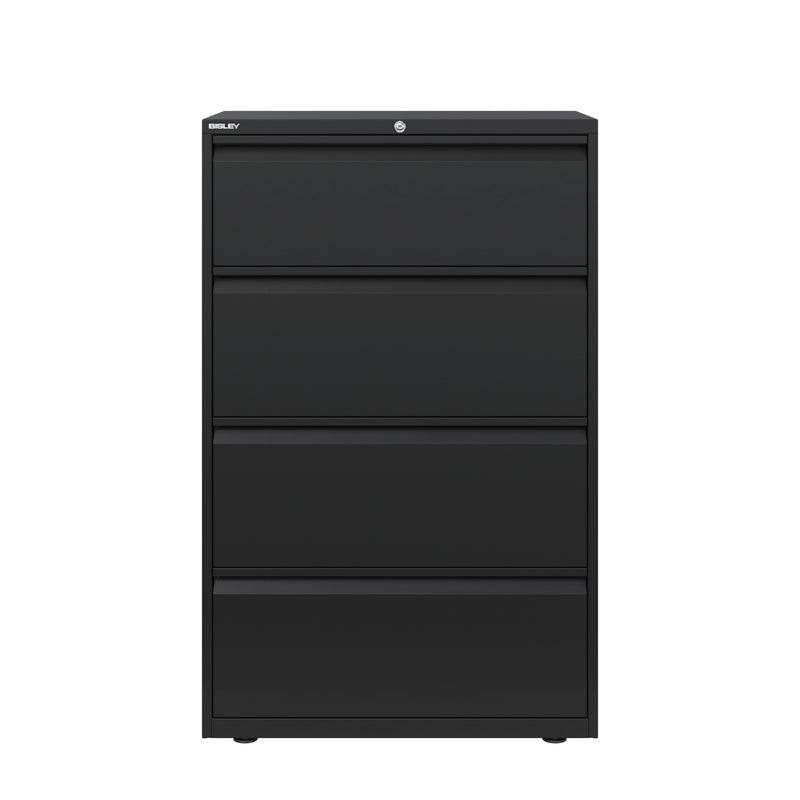 Bisley 800mm Wide Essentials 4 Drawer Side Filing Cabinet