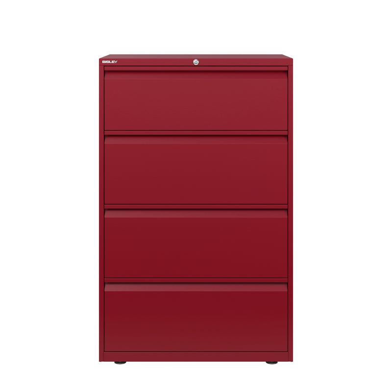 Bisley 800mm Wide Essentials 4 Drawer Side Filing Cabinet