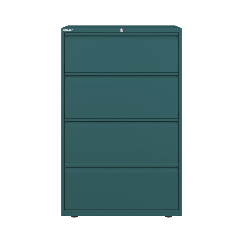 Bisley 800mm Wide Essentials 4 Drawer Side Filing Cabinet