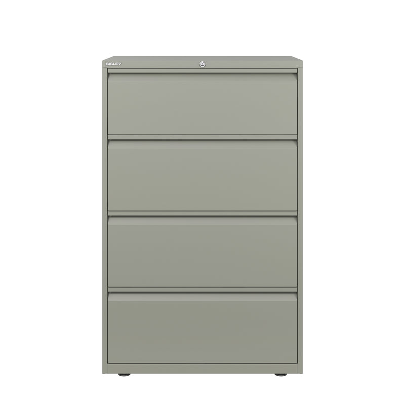 Bisley 800mm Wide Essentials 4 Drawer Side Filing Cabinet