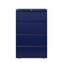Bisley 800mm Wide Essentials 4 Drawer Side Filing Cabinet - NWOF