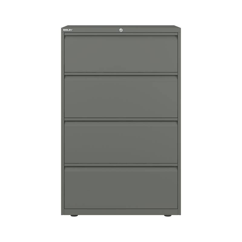 Bisley 800mm Wide Essentials 4 Drawer Side Filing Cabinet