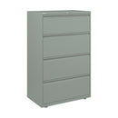 Bisley 800mm Wide Essentials 4 Drawer Side Filing Cabinet - NWOF