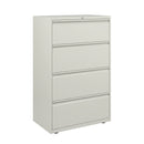 Bisley 800mm Wide Essentials 4 Drawer Side Filing Cabinet - NWOF