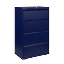 Bisley 800mm Wide Essentials 4 Drawer Side Filing Cabinet - NWOF