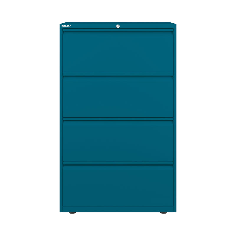 Bisley 800mm Wide Essentials 4 Drawer Side Filing Cabinet