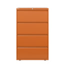 Bisley 800mm Wide Essentials 4 Drawer Side Filing Cabinet - NWOF