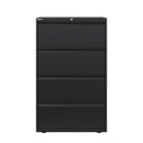 Bisley 800mm Wide Essentials 4 Drawer Side Filing Cabinet - NWOF