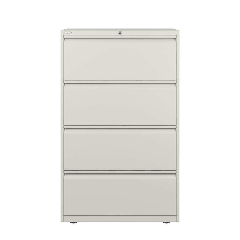 Bisley 800mm Wide Essentials 4 Drawer Side Filing Cabinet