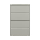 Bisley 800mm Wide Essentials 4 Drawer Side Filing Cabinet - NWOF