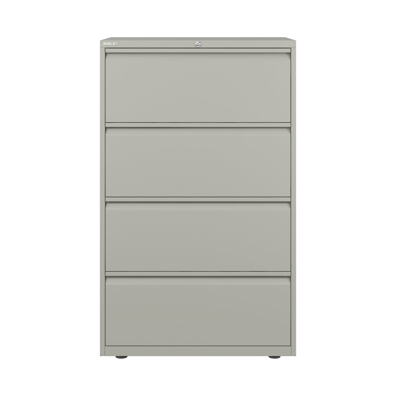 Bisley 800mm Wide Essentials 4 Drawer Side Filing Cabinet