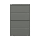 Bisley 800mm Wide Essentials 4 Drawer Side Filing Cabinet - NWOF