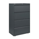 Bisley 800mm Wide Essentials 4 Drawer Side Filing Cabinet - NWOF
