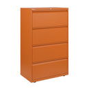 Bisley 800mm Wide Essentials 4 Drawer Side Filing Cabinet - NWOF