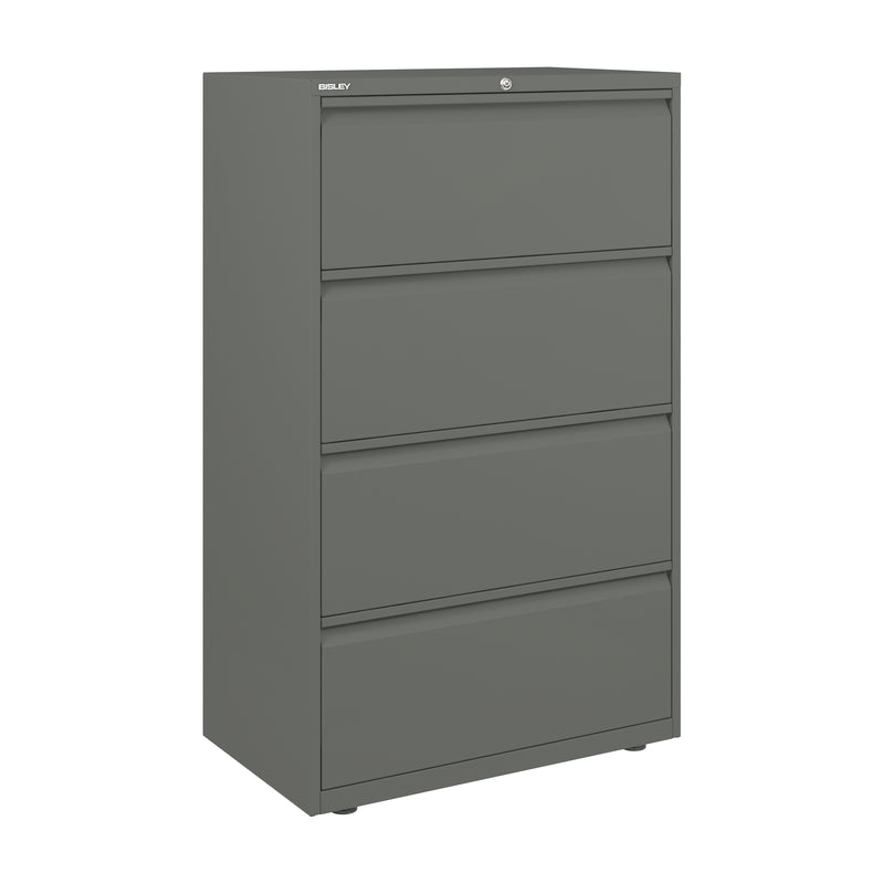 Bisley 800mm Wide Essentials 4 Drawer Side Filing Cabinet