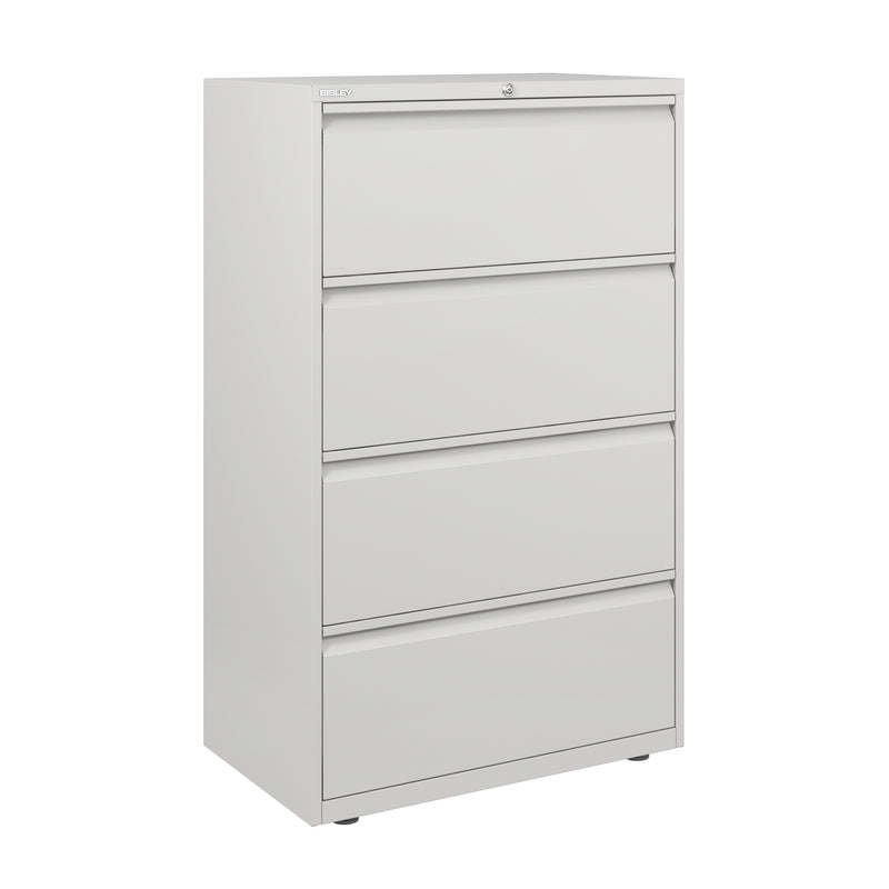 Bisley 800mm Wide Essentials 4 Drawer Side Filing Cabinet