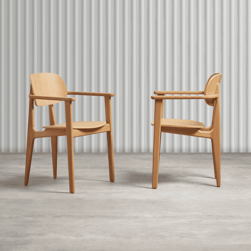 Relish Armchair - Natural Oak