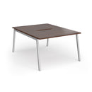 Connex Plus Angled Back To Back Desk - Walnut - NWOF