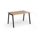 Connex Plus Angled Single Desk - Beech - NWOF