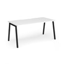 Connex Plus Angled Single Desk - White - NWOF