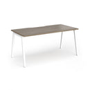 Connex Plus Angled Single Desk - Nebraska Oak - NWOF