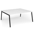 Connex Plus Angled Back To Back Desk - White - NWOF