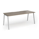 Connex Plus Angled Single Desk - Nebraska Oak - NWOF
