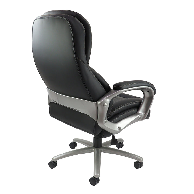 Atlas Bariatric Executive Chair - Black Leather Faced - NWOF
