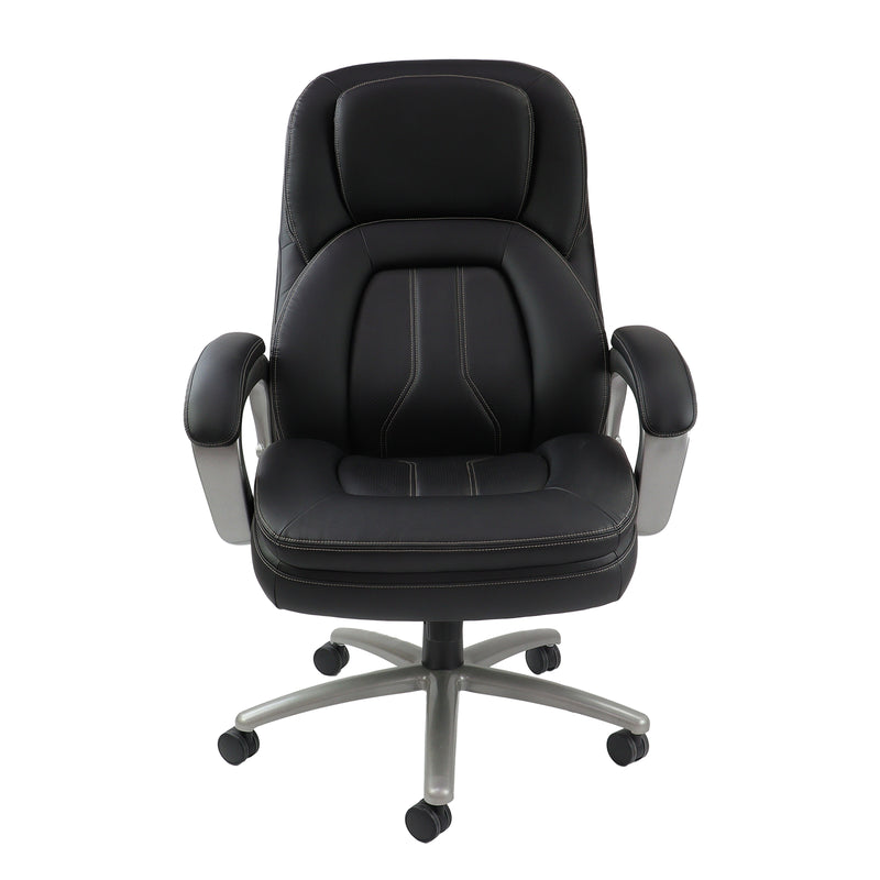 Atlas Bariatric Executive Chair - Black Leather Faced - NWOF