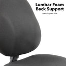 Bilbao Fabric Operators Chair With Lumbar Support - NWOF