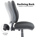 Bilbao Fabric Operators Chair With Lumbar Support - NWOF