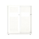 Bisley Glide With Perforated Doors - 1000mm Wide (2 Shelves) - NWOF