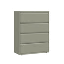 BISLEY 1000mm wide essentials side filing cabinet with multiple drawers for office storage and organization.