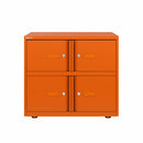 Bisley 800mm Wide Essentials Lodge - 4 Door Locker Cabinet - NWOF