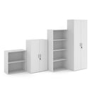 Contract Double Door Cupboard - White - NWOF