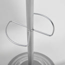 Callisto Coat Stand With 4 Coat Hooks & 4 Umbrella Hooks - Grey & Transparent