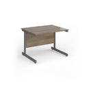 Contract 25 800mm Deep Straight Desk With Cantilever Leg - Nebraska Oak - NWOF