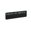 Chevron Acoustic Desktop Screen - Black - NWOF