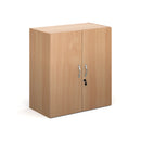 Contract Double Door Cupboard - Beech - NWOF