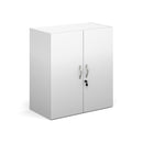 Contract Double Door Cupboard - White - NWOF