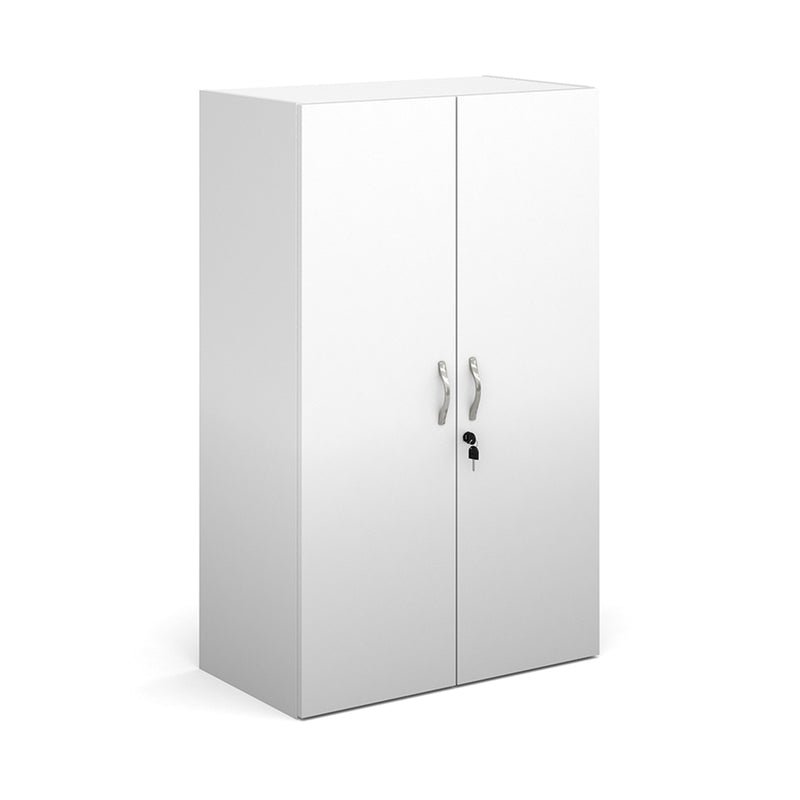 Contract Double Door Cupboard - White - NWOF
