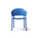 Contra One Piece Polypropylene Chair With Integrated Arms