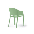 Contra One Piece Polypropylene Chair With Integrated Arms
